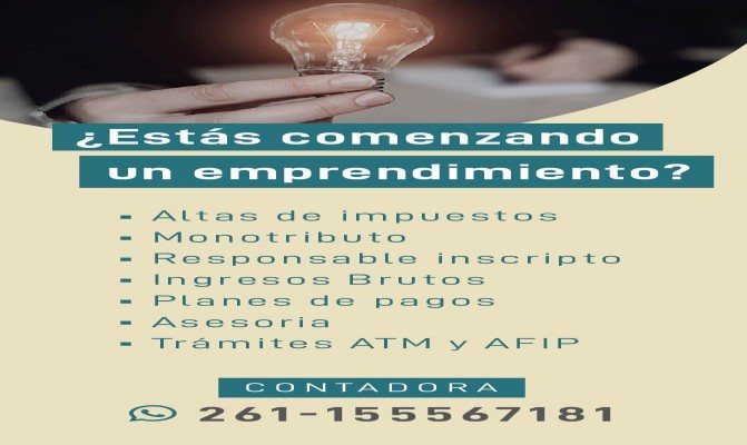 CONTADOR - PARA NUEVOS EMPRENDEDORES